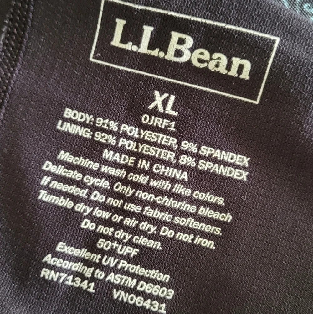 L.L. Bean Sports Swim Golf Tennis Pull-on Skort